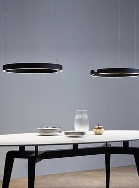 德国极简吊灯现代客厅餐厅室灯悬升手降65938控调卧色调光智能浮