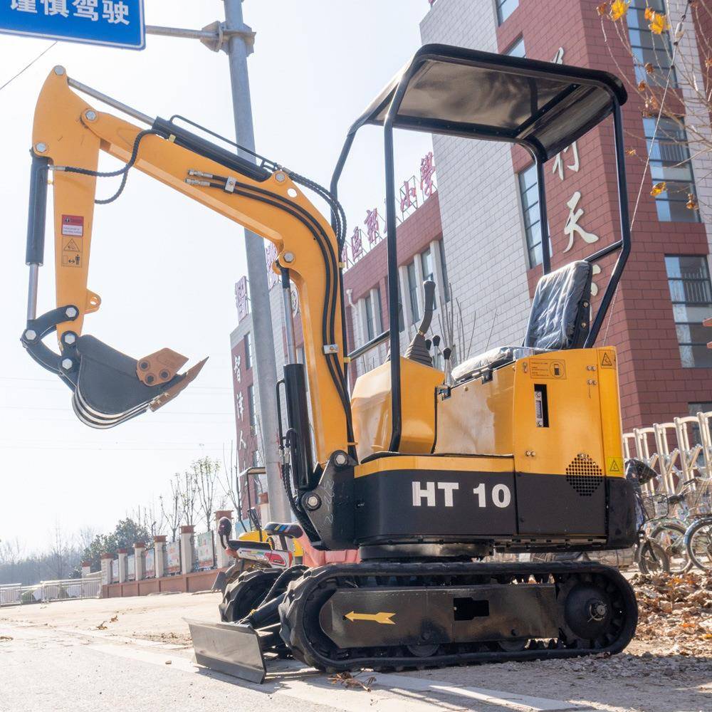 K出口加拿大ZMA1小000G挖掘机1吨迷你挖掘机多用微型履带挖掘型机