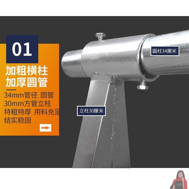 车载式钩子蜡架YJB晒杀猪架折叠鱼屠宰挂肉叠式折车载子卖肉肉店