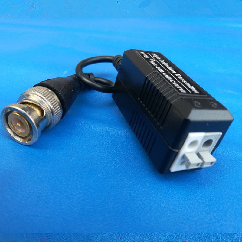 06B双绞线无源传输器 同轴高清 AHD/TVI/CVI监控BNC转网线传输器