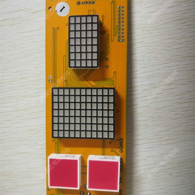 电梯配件 富士/三洋/德胜电梯米高外呼显示板OCAL-08C-NUC-2 现货