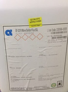 原装正品爱法ALPHA阿尔法无铅800焊剂 EF2210 水溶性助焊剂