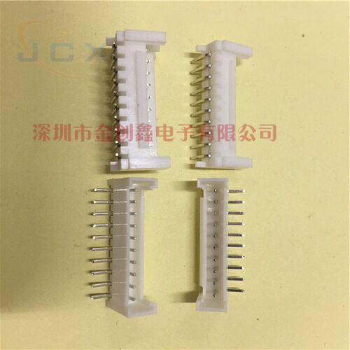 HY2.0mm间距9P 10P 弯针 带扣弯针 卧式弯插连接器插座
