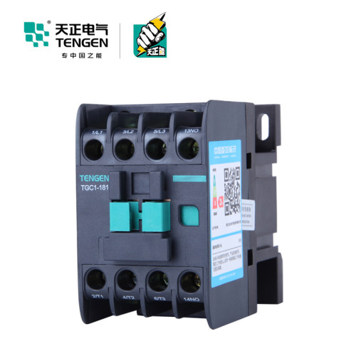 TENGEN天正 TGC1-1810 1801交流接触器CJX2-18 220V 380V 24V 36V