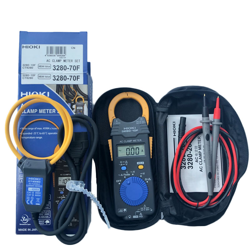 HIOKI日置3280-10F/20F/70F/90F数字钳形万用表电流表柔性钳头