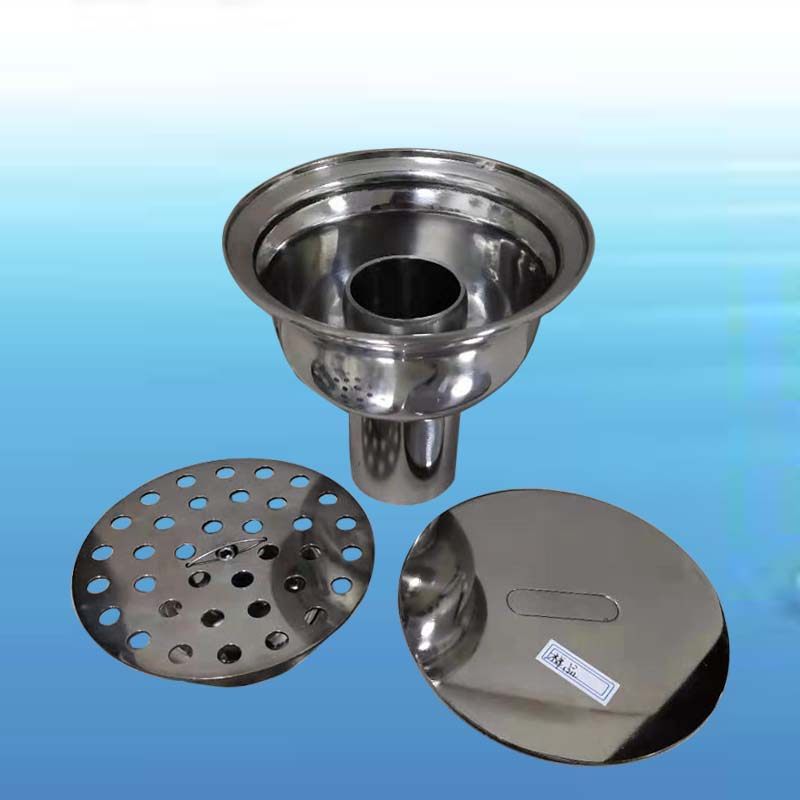 不锈钢活动分体地漏304卫生级无尘车间专用水封地漏圆形洁净地漏