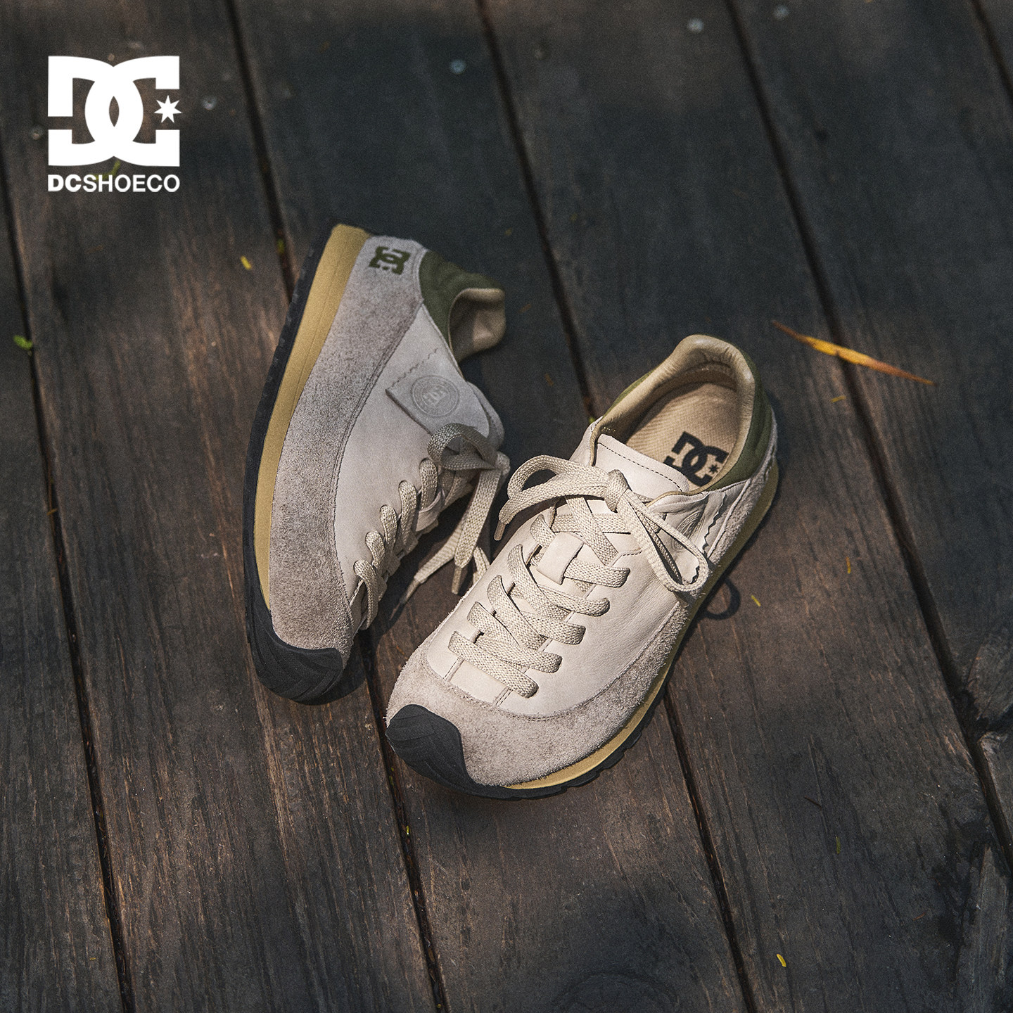 DCSHOES Moab 山系户外阿甘鞋子男鞋2026新款真皮薄款休闲运动鞋图片