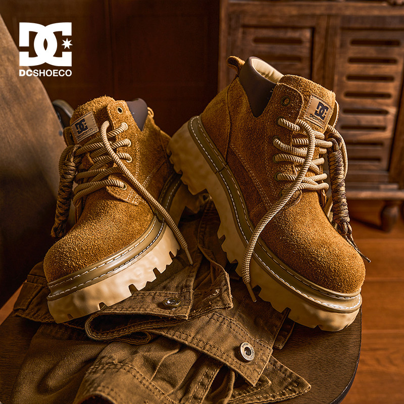 DCSHOES马丁靴冬季加绒鞋雪地靴