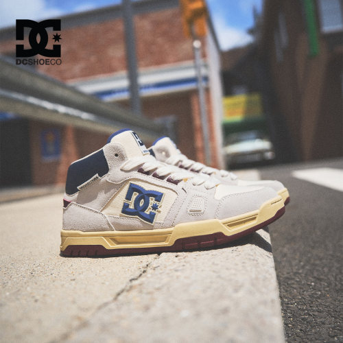 DCSHOES ASTRA MID PRO 美式专业滑板鞋男牛反绒男鞋高帮休闲鞋子