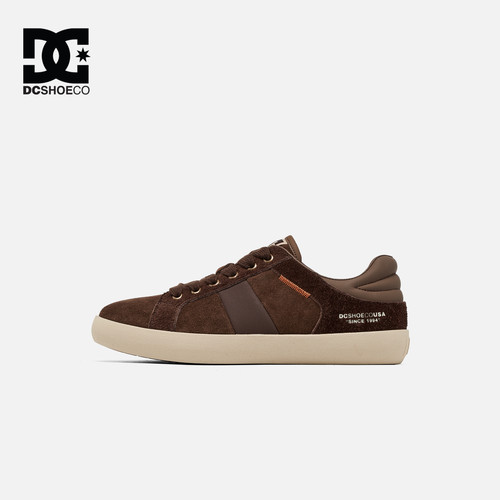 DCSHOES BROOKLYN 经典复古德训鞋男款真皮板鞋秋季薄底阿甘男鞋