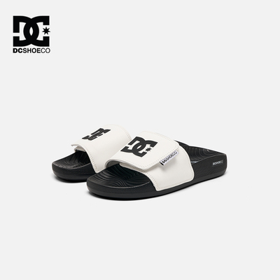 DCSHOES SLATE 男士休闲拖鞋夏季外穿一字拖魔术贴户外凉拖鞋防滑