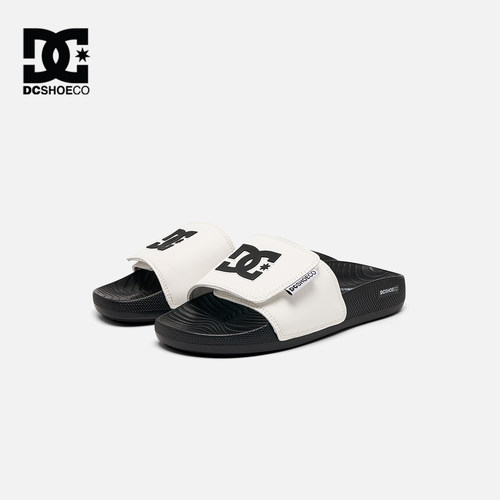 DCSHOES SLATE 男士休闲拖鞋夏季外穿一字拖魔术贴户外凉拖鞋防滑