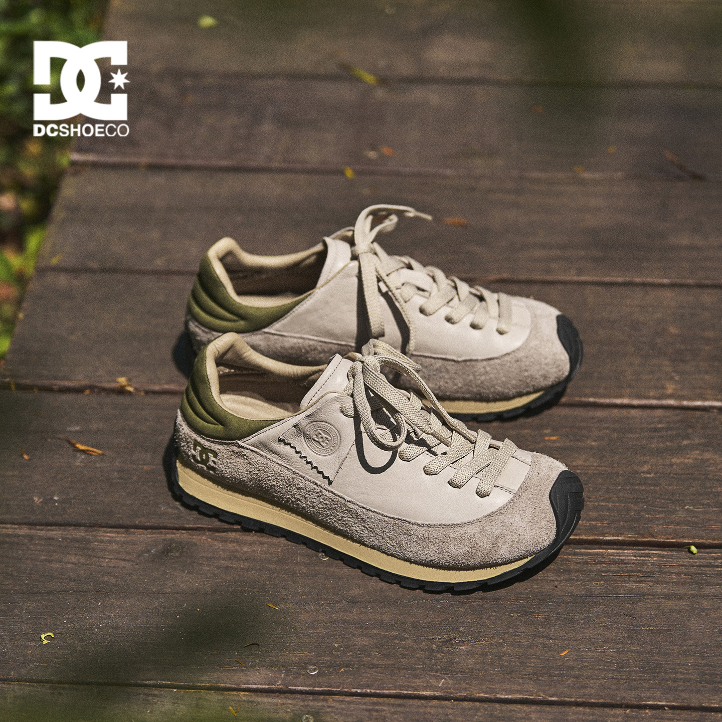 DCSHOES Moab 山系运动休闲鞋男款德训鞋2026夏季男鞋薄款阿甘鞋