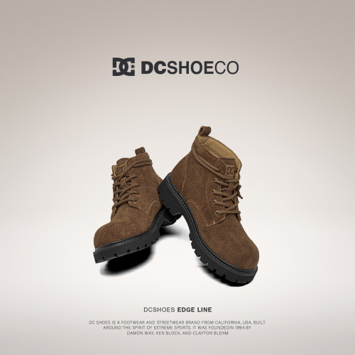 DCSHOES TALKEETNA 2026新款男士马丁靴子经典沙漠靴秋季工装靴男