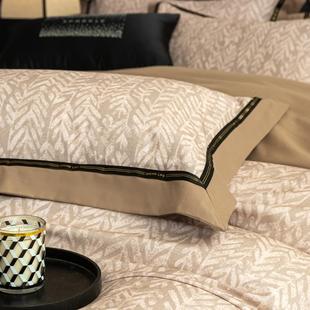 神秘之金境系列枝暮 印花飞边棉 2VDX025新双款 全棉纯生态磨毛数码