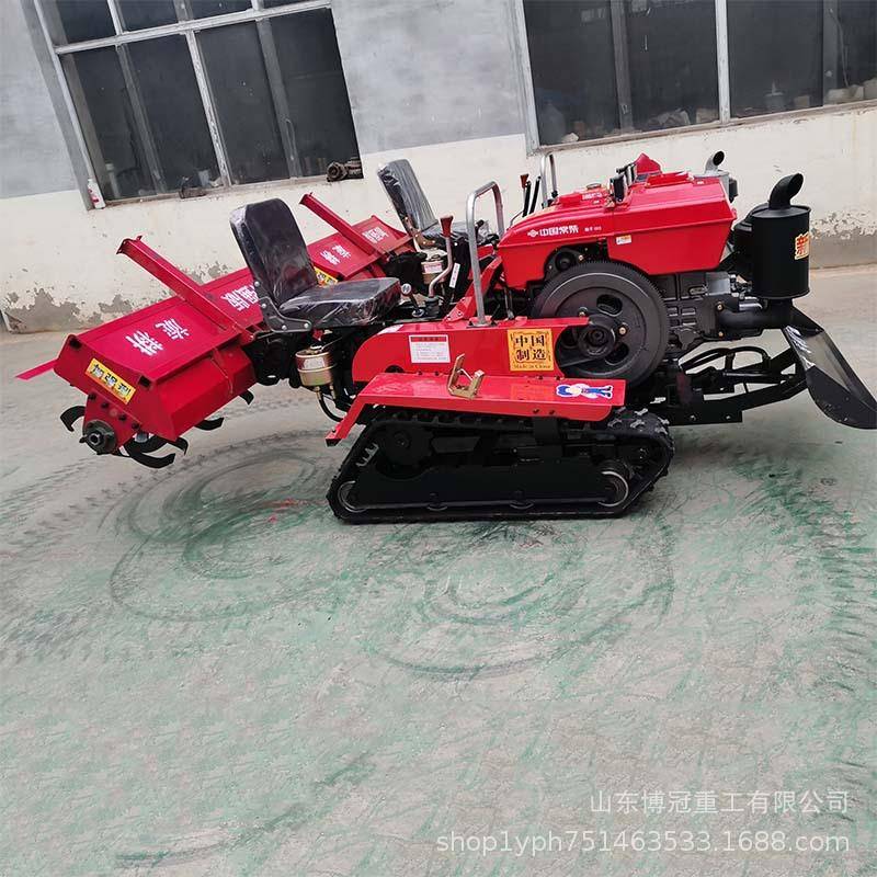 乘履式坐式旋耕机大变速箱农用果园管理机WXR一机多用农用微带耕