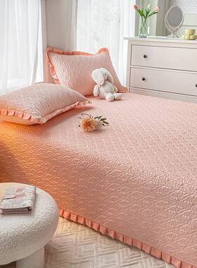 夏季冰丝盖床盖单炕榻榻米夹棉缝衍床件人三件套床铺单盖四190327