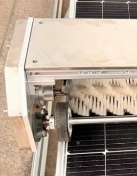 挂式清全自洁动光伏JAB板清机屋顶清洗设太备阳洗能板清洗机器人