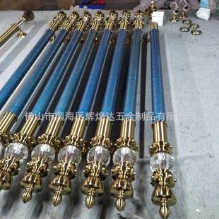 不中锈钢门拉手厚玻加辉诚达定璃门拉手复古式入户门大拉手别墅玻璃门把手