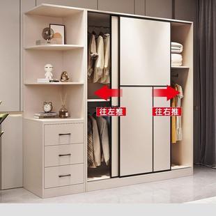 木新室款 全实衣柜家用卧简约现代组941合物储收纳衣橱小户型轻奢