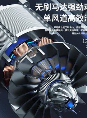 新款车载吸尘器无刷多能吸手持功式尘尘器无线便携大功率汽93961