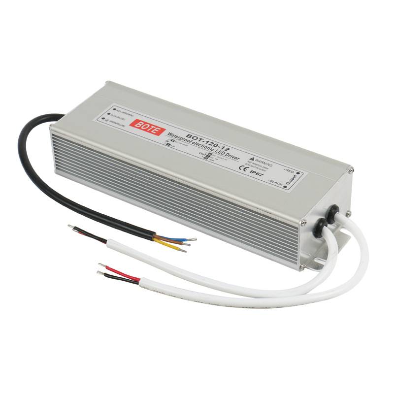 12V120W防水电源 LED灯条灯带驱动电源 12V10A防水开关电源