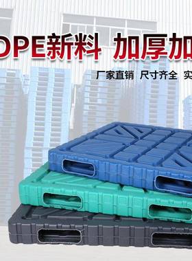 吹塑双面叉托盘仓库存储流CSSM-X-1周转胶卡板车121塑0塑料物托盘