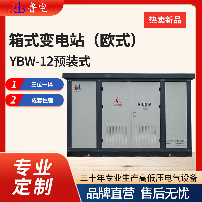 鲁控10kV光伏升压箱式变电站