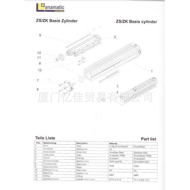 快能达修LNAMAAI全系列齐C维修包密封件气缸理包气T缸密封圈