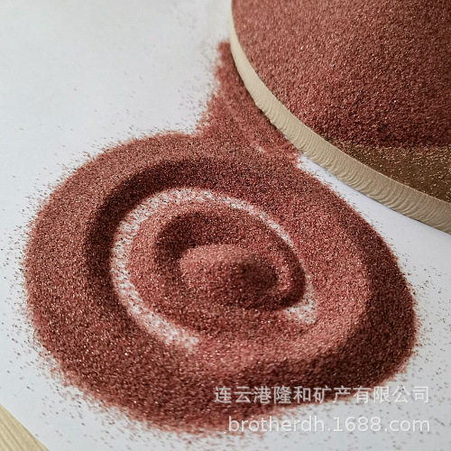 粉色石榴石沙80目切割速度更快
