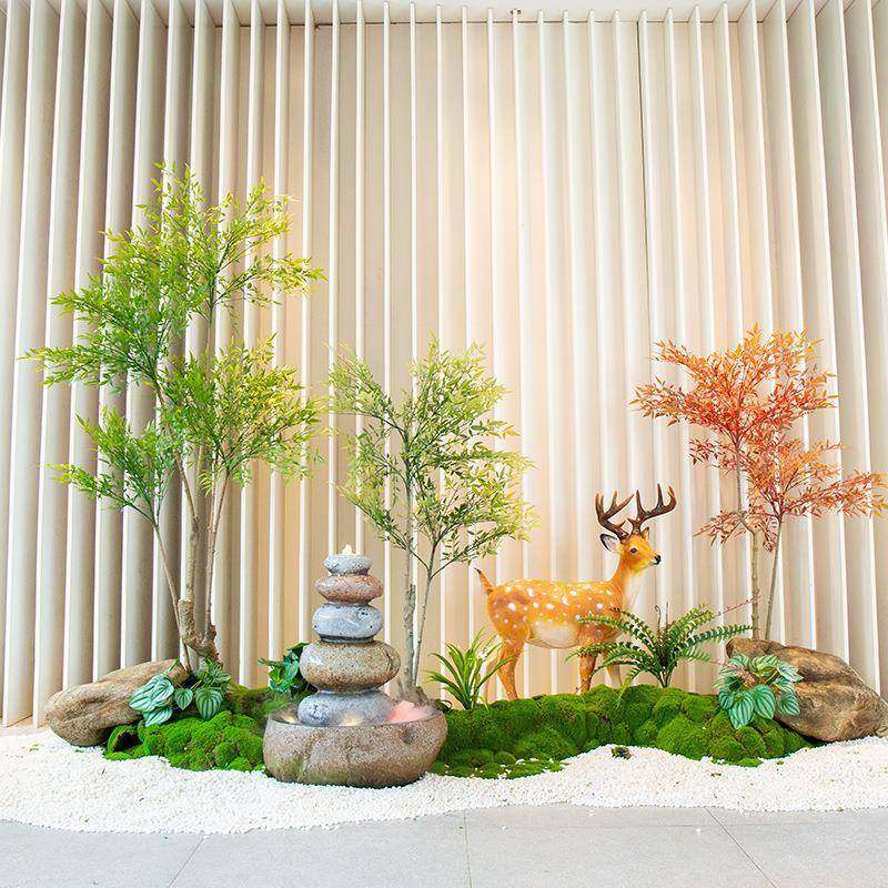 仿真花天竹盆栽造外景绿植装饰室tb-73712梯内楼拐角南橱窗落地布,饰品/流行首饰/时尚饰品新,其他DIY饰品配件,淘宝优惠券,粉丝福利购,淘宝优惠卷