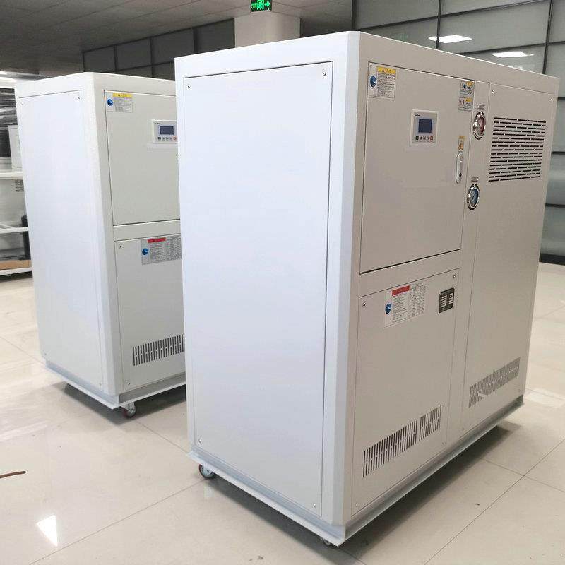 工业冷水电镀VAG吹膜低温冰水机机水冷式冷冻注塑模降具温冷却机