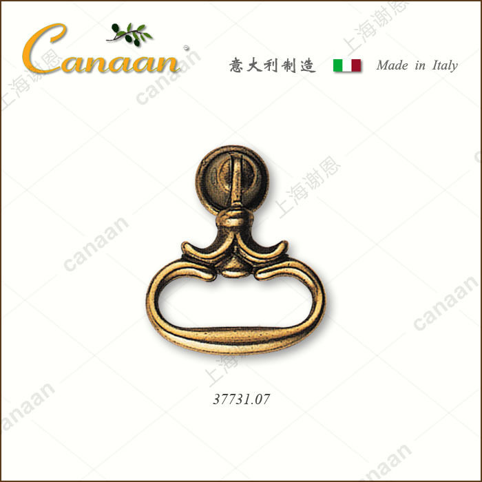 迦南原装意大利进口铜拉手37731