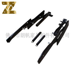 热销款 拉翻折床发架家具五金沙推床带脚平移铰链折隐叠藏脚KTI床