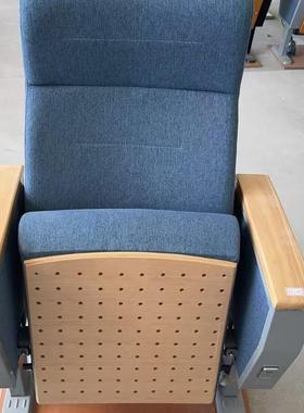 厂礼会堂KMK椅木厅板折叠排椅剧院椅阶梯教室议室报告厅演播教堂