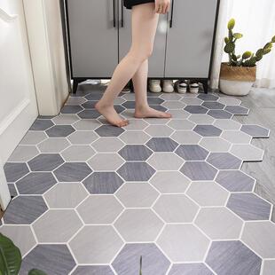 P66D入户门地皮革门垫垫pvc可擦洗垫高关端门防滑皮革脚垫可裁剪