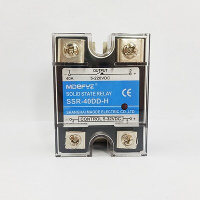 SSR-10DD-H单相固态继电器MGR-1/25A40A60A80A直流控直流22VDC