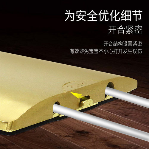 地插座隐形全铜防水隐藏式F60-E 七孔地插超薄地面地板插座家用