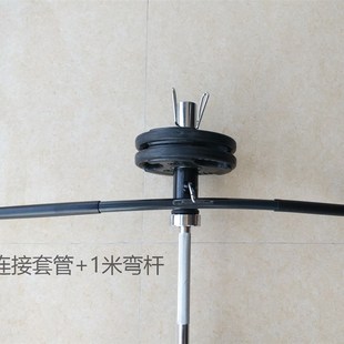 划船硬拉配件多功能T型底座双把位V型核心训练把手单把手杠铃炮筒