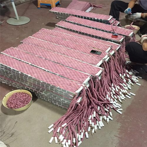 LCD履带式加热器 电热处理片功率陶瓷管道预热焊接热处理电热带