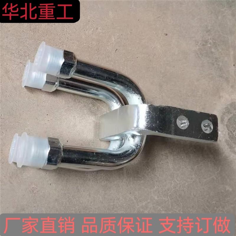 叉车配件 合力新款K2系列侧移属具管路附件U型四通接头 M18锥口