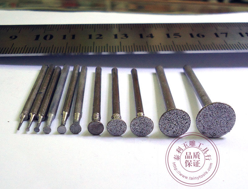 C3 高喇叭头\三角钉 玉雕工具 金刚石磨头 翡翠磨针 玉雕石雕工具,玩具/童车/益智/积木/模型,毛绒/玩偶/公仔/布艺类玩具,淘宝优惠券,粉丝福利购,淘宝优惠卷