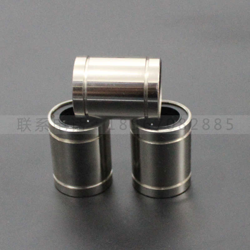 电镀镍直线轴承防锈标准加长LM6 8 10 12 16 20 25 30 35 40 50UU