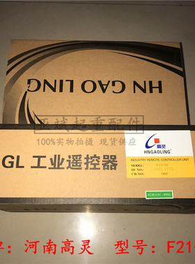 高灵工业遥控器F21-2S蓝色HNGAOLING天车行吊航吊电动平车2按键