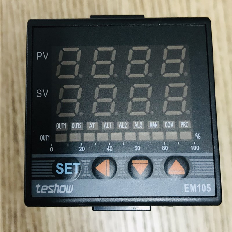 台松teshow温控仪表EM105-520 FKA4-MN*AN-B-N智能温控仪 温控器
