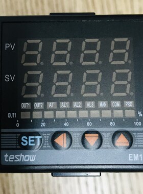台松teshow温控仪表EM105-520 FKA4-MN*AN-B-N智能温控仪 温控器