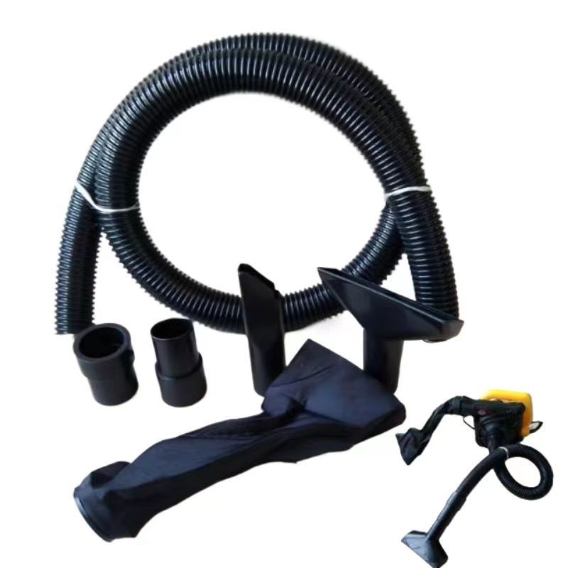 锂电鼓风机出风管子加长螺纹连接管可弯曲除尘器吹风机通用配件