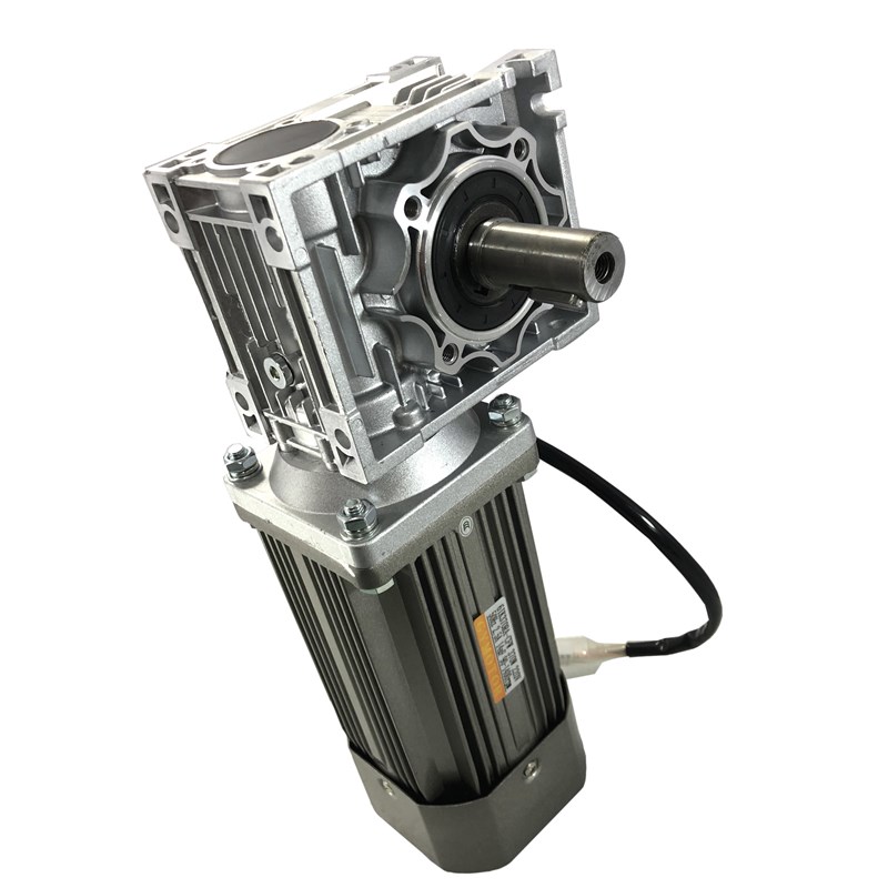 NMRV40涡轮减速370W调速电机220V单相异步电动机三相变频马达380V