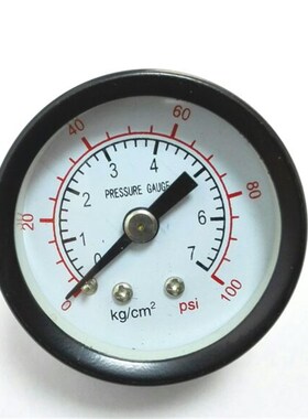 pressure gauge 0~7kg/cm 100psi 直径40.5mm -42mm 螺纹Zg1/8