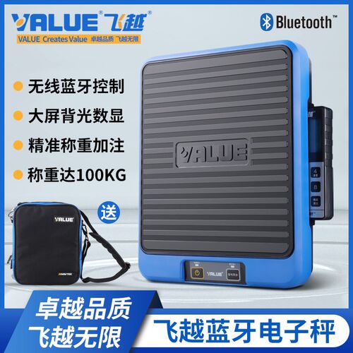 正品飞越冷媒电子秤雪种液定量加注称VES-50A/50B/100A飞跃加氟称